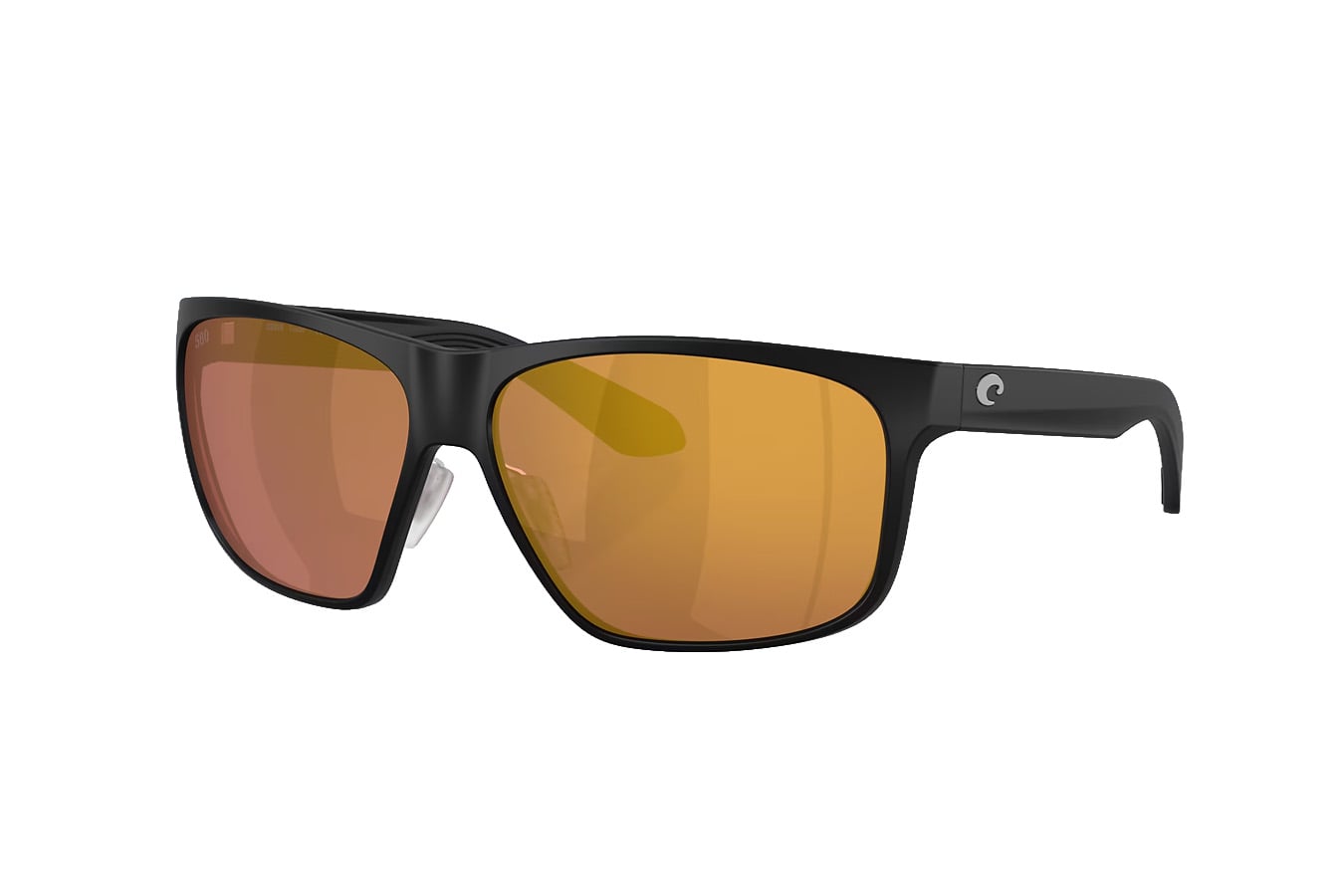 COSTA DEL MAR Trades Matte Black Frame with Gold Mirror Lenses Sunglasses